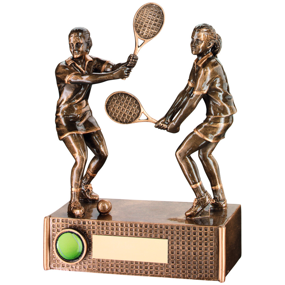 TENNIS FEMALE DOUBLES TROPHY Aristocrat Trophies