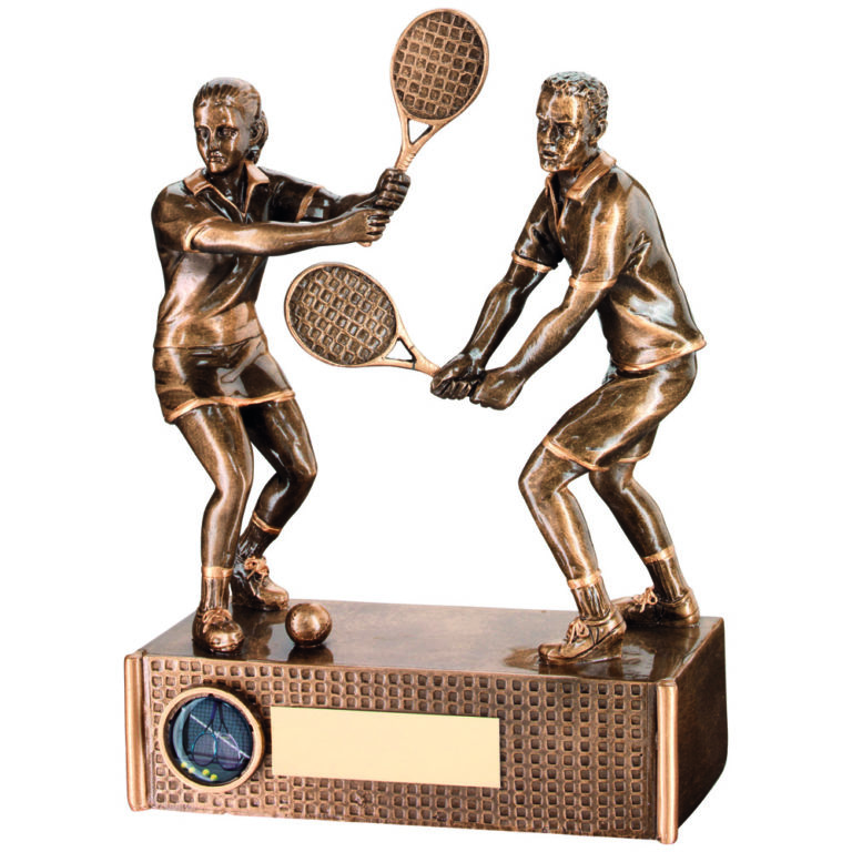 TENNIS MIXED DOUBLES TROPHY Aristocrat Trophies